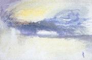 Joseph Mallord William Turner Rain Cloud France oil painting artist